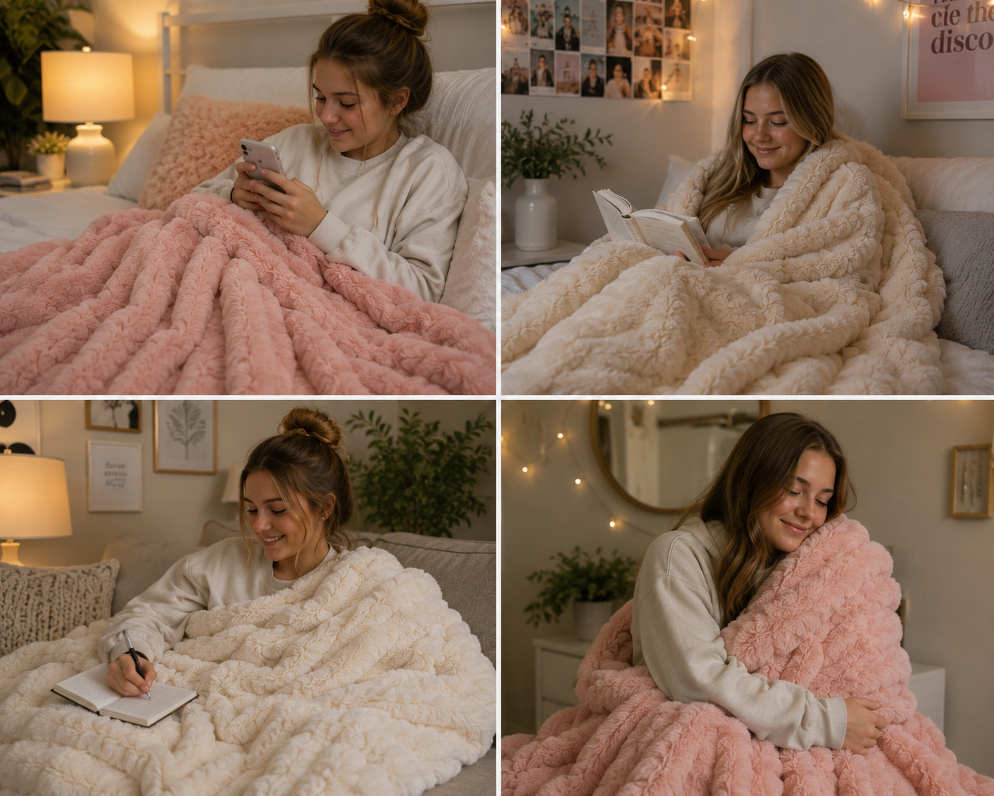 50" X 60" Luxury Bubble Blanket