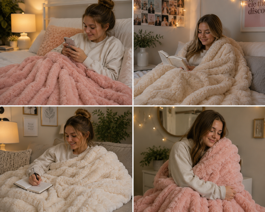 50" X 60" Luxury Bubble Blanket