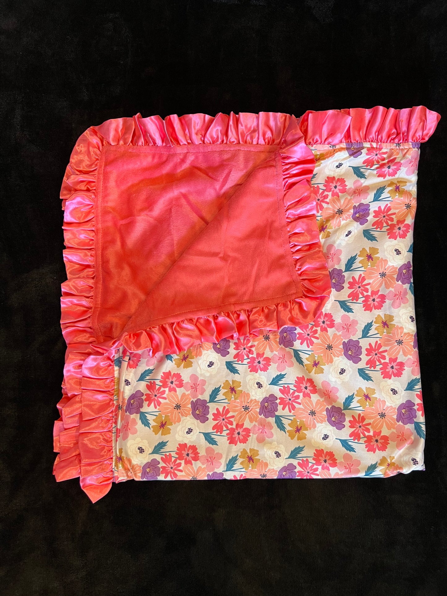 Pink Flower Ruffle