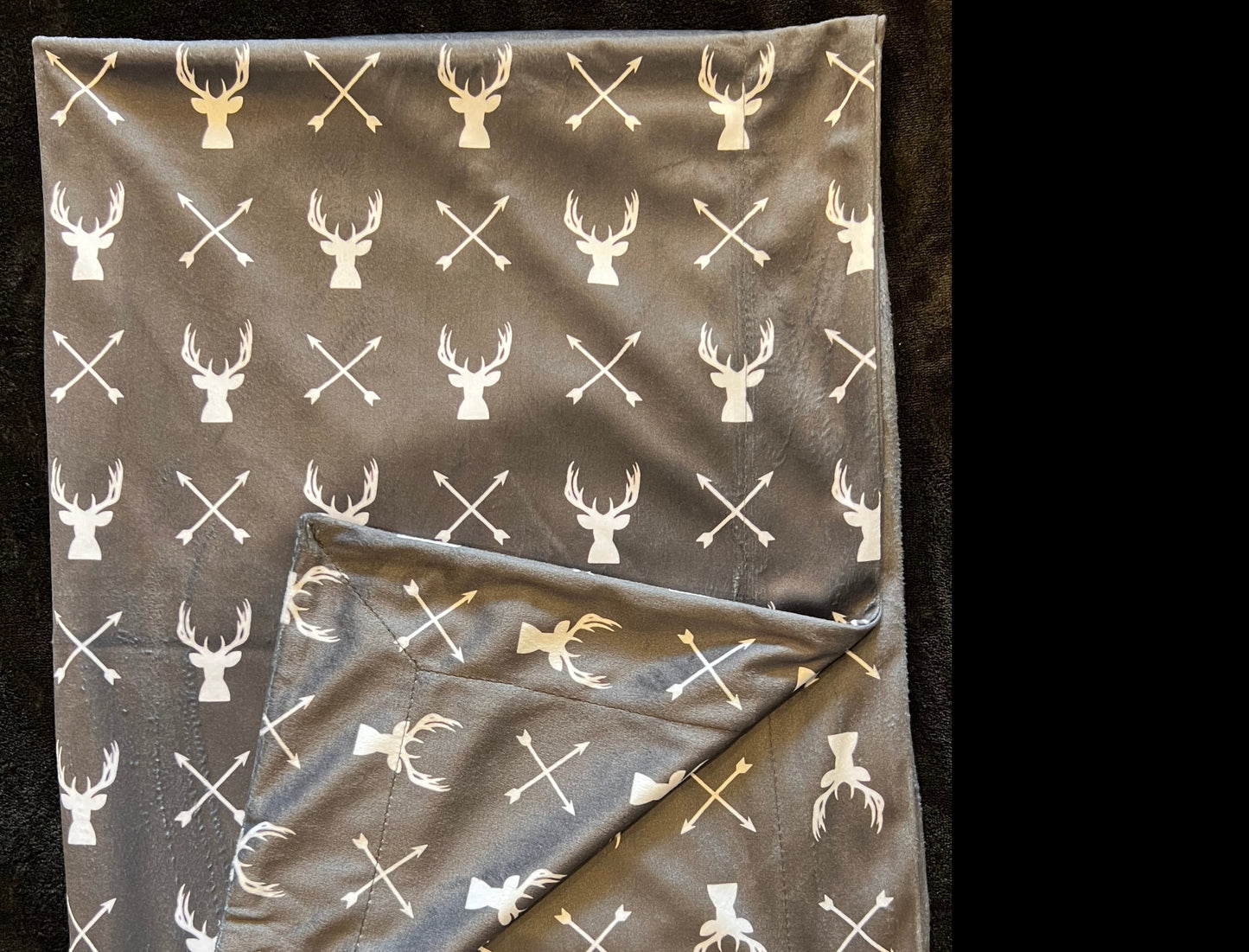 Arrow and Stag Super Soft Minky Blanket