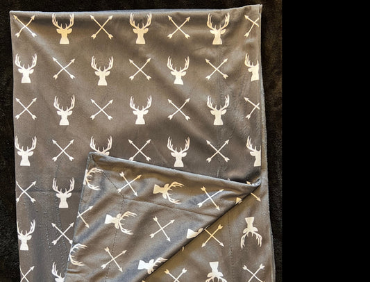 Arrow and Stag Super Soft Minky Blanket